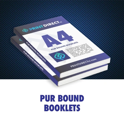  Pur Bound Booklets  -  A4