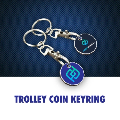  Trolley Coin Keyring 1
