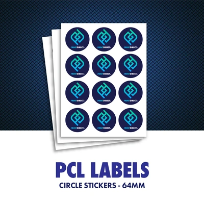  Circle Stickers  -  64 Mm