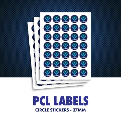  Circle Stickers  -  37 Mm
