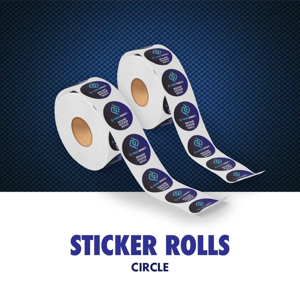  Print Direct Ni Sticker  -  Rolls 2 Circle