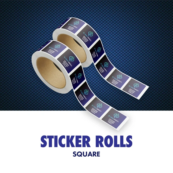  Print Direct Ni Sticker  -  Rolls 3 Square